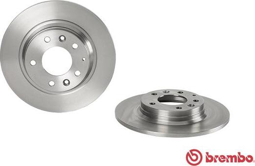 Brembo 08.A112.10 - Тормозной диск autospares.lv