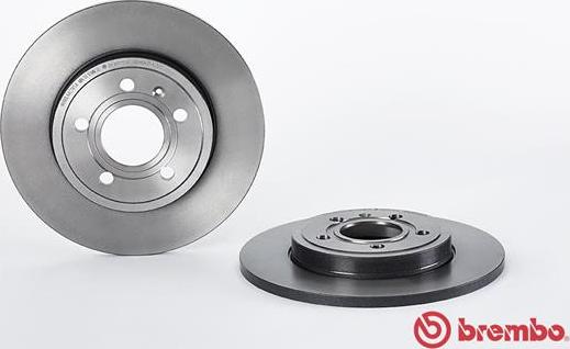 Brembo 08.A332.11 - Тормозной диск autospares.lv