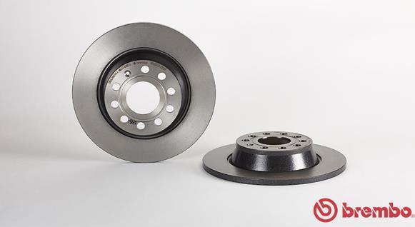 Brembo 08.A202.11 - Тормозной диск autospares.lv