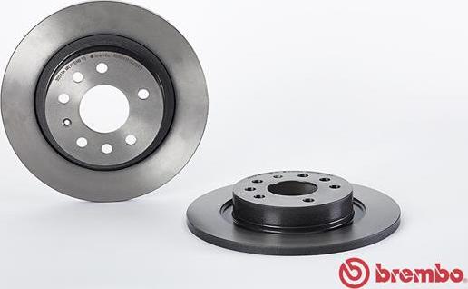 Brembo 08.A224.11 - Тормозной диск autospares.lv