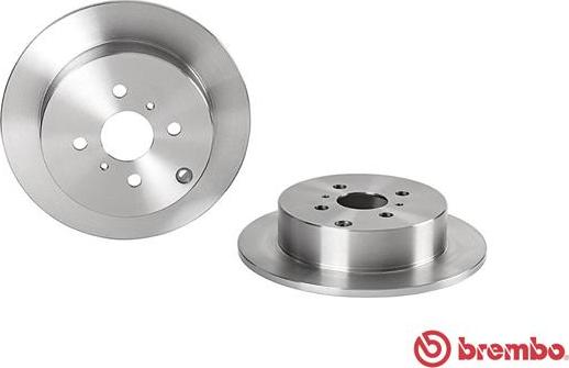 Brembo 08.A273.30 - Тормозной диск autospares.lv