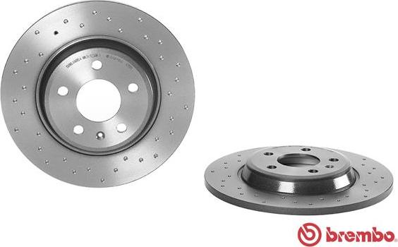 Brembo 08.A759.1X - Тормозной диск autospares.lv