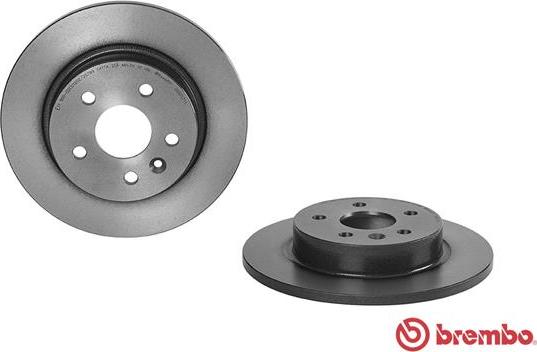 Brembo 08.B357.11 - Тормозной диск autospares.lv