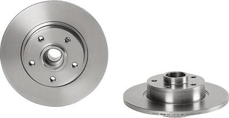 Brembo 08.C647.17 - Тормозной диск autospares.lv