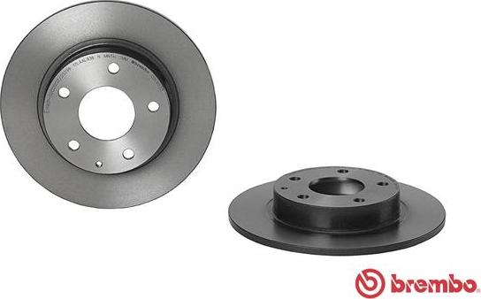 Brembo 08.C653.11 - Тормозной диск autospares.lv