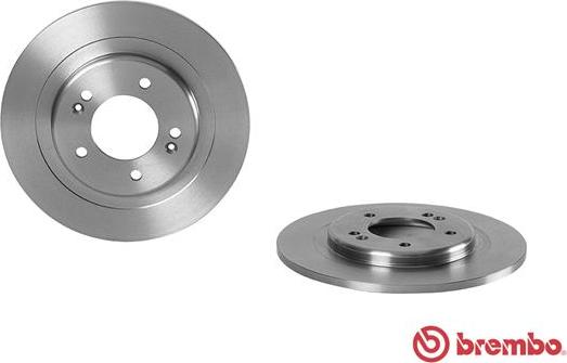 Brembo 08.C250.10 - Тормозной диск autospares.lv