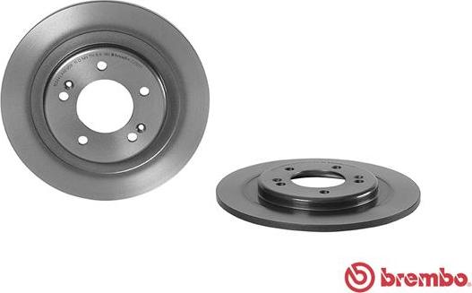 Brembo 08.C250.11 - Тормозной диск autospares.lv