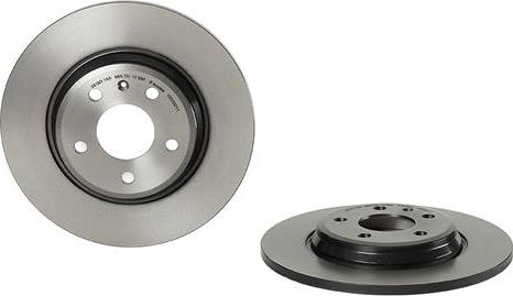 Brembo 08.D060.11 - Тормозной диск autospares.lv