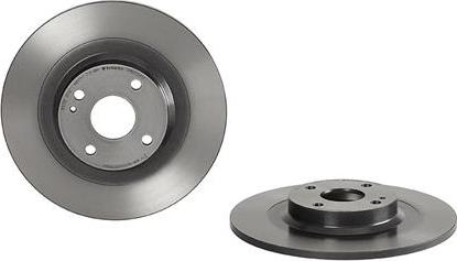 Brembo 08.D224.11 - Тормозной диск autospares.lv