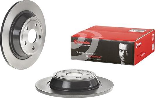 Brembo 08.N257.41 - Тормозной диск autospares.lv