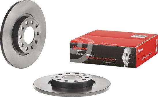 Brembo 08.N282.11 - Тормозной диск autospares.lv