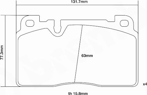 Brembo 07.B314.89 - Комплект высокоэффективных тормозных колодок autospares.lv