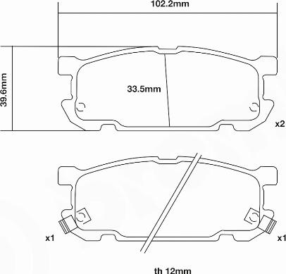 Brembo 07.B315.08 - Комплект высокоэффективных тормозных колодок autospares.lv