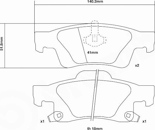 Brembo 07.B315.83 - Комплект высокоэффективных тормозных колодок autospares.lv