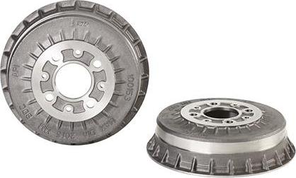 Brembo 14.7079.10 - Тормозной барабан autospares.lv