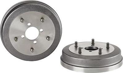 Brembo 14.A688.10 - Тормозной барабан autospares.lv