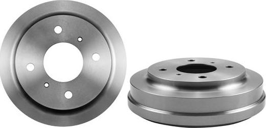 Brembo 14.B578.10 - Тормозной барабан autospares.lv