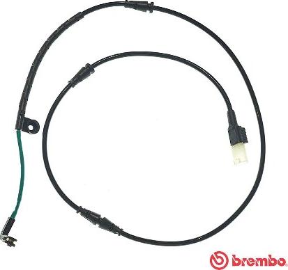 Brembo A 00 267 - Сигнализатор, износ тормозных колодок autospares.lv