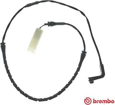 Brembo A 00 236 - Сигнализатор, износ тормозных колодок autospares.lv