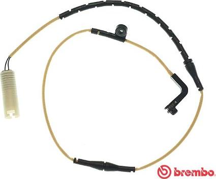 Brembo A 00 237 - Сигнализатор, износ тормозных колодок autospares.lv