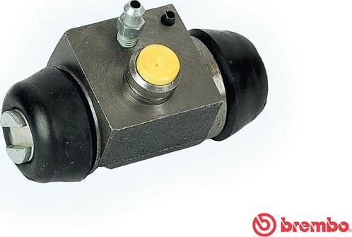 Brembo A 12 166 - Колесный тормозной цилиндр autospares.lv