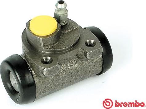 Brembo A 12 186 - Колесный тормозной цилиндр autospares.lv