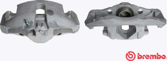 Brembo F 06 207 - Тормозной суппорт autospares.lv