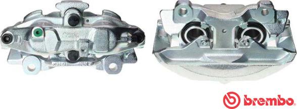 Brembo F 85 254 - Тормозной суппорт autospares.lv