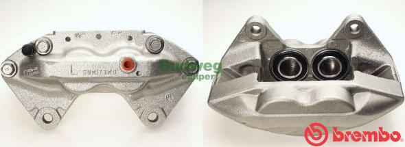 Brembo F 83 126 - Тормозной суппорт autospares.lv