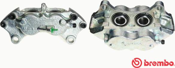 Brembo F A6 007 - Тормозной суппорт autospares.lv