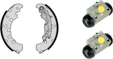 Brembo H 59 046 - Комплект тормозных колодок, барабанные autospares.lv