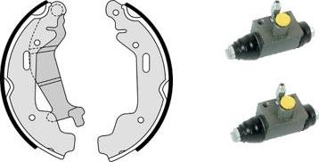 Brembo H 59 040 - Комплект тормозных колодок, барабанные autospares.lv