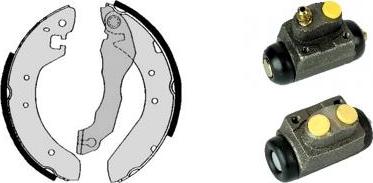 Brembo H 52 006 - Комплект тормозных колодок, барабанные autospares.lv