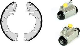 Brembo H 30 002 - Комплект тормозных колодок, барабанные autospares.lv