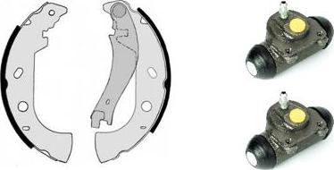 Brembo H 23 045 - Комплект тормозных колодок, барабанные autospares.lv