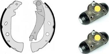 Brembo H 23 043 - Комплект тормозных колодок, барабанные autospares.lv