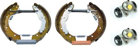 Brembo K 68 068 - Комплект тормозных колодок, барабанные autospares.lv