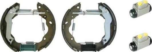 Brembo K 30 009 - Комплект тормозных колодок, барабанные autospares.lv