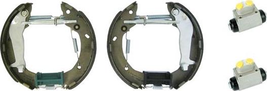 Brembo K 30 011 - Комплект тормозных колодок, барабанные autospares.lv