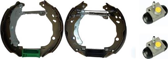 Brembo K 23 054 - Комплект тормозных колодок, барабанные autospares.lv