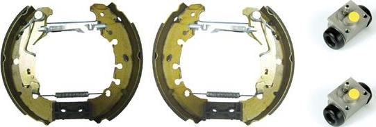 Brembo K 23 062 - Комплект тормозных колодок, барабанные autospares.lv