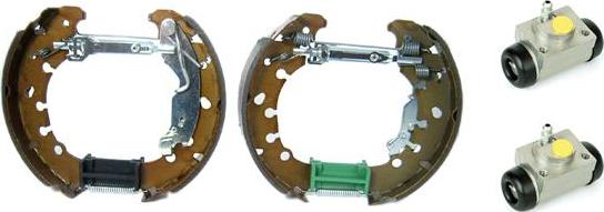 Brembo K 23 067 - Комплект тормозных колодок, барабанные autospares.lv