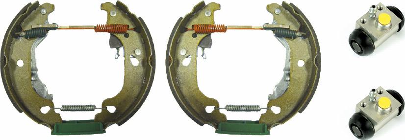 Brembo K 23 074 - Комплект тормозных колодок, барабанные autospares.lv