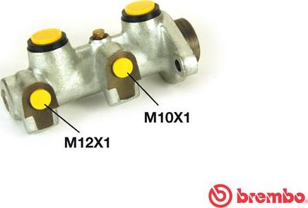 Brembo M 15 003 - Главный тормозной цилиндр autospares.lv