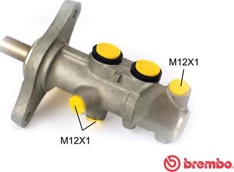 Brembo M 85 002 - Главный тормозной цилиндр autospares.lv