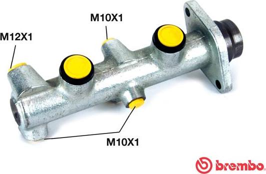 Brembo M 24 020 - Главный тормозной цилиндр autospares.lv