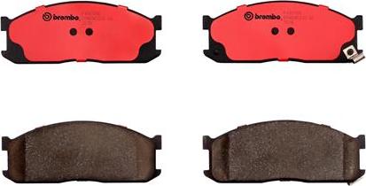 Brembo P49010N - Тормозные колодки, дисковые, комплект autospares.lv