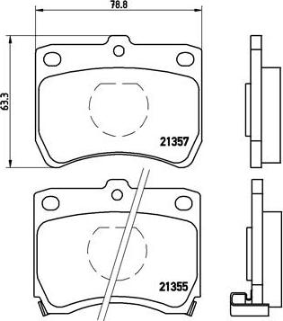 Brembo P 49 013 - Тормозные колодки, дисковые, комплект autospares.lv