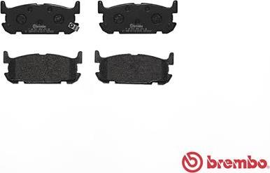 Brembo P 49 031 - Тормозные колодки, дисковые, комплект autospares.lv