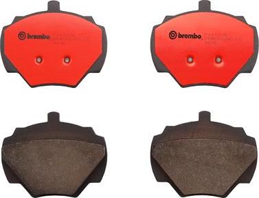 Brembo P44001N - Тормозные колодки, дисковые, комплект autospares.lv